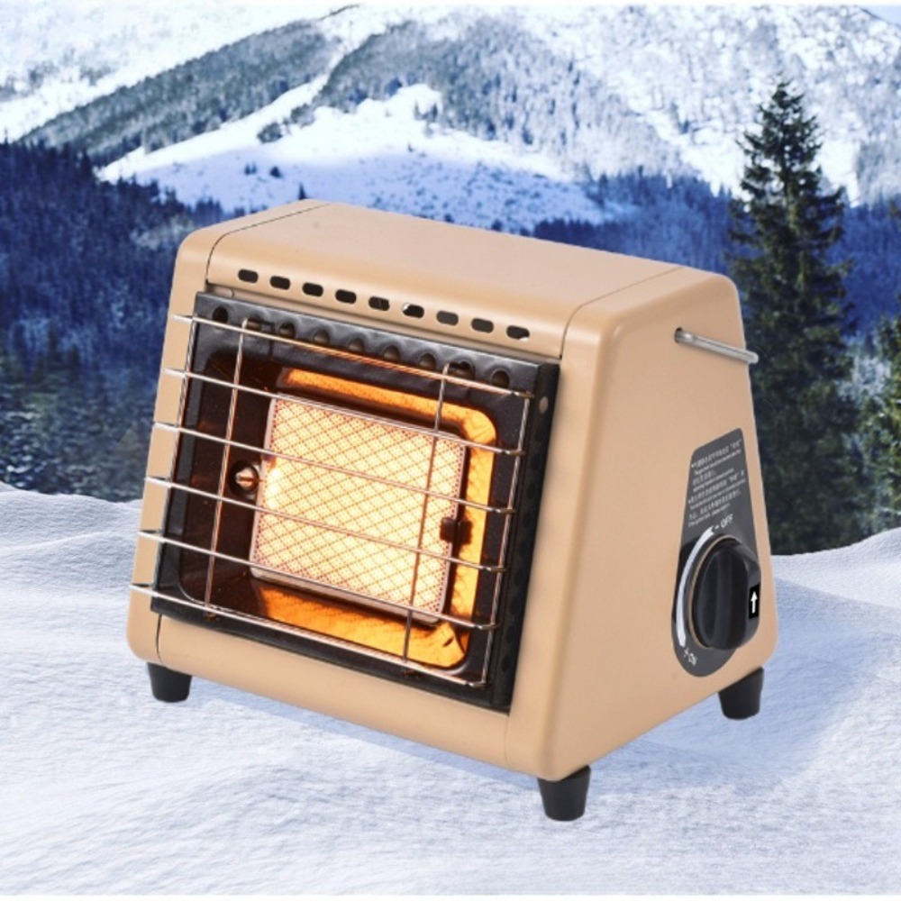 Home Cooking Heater - เตาแก๊สแบบพกพา 1.5KW เครื่องทำความร้อน 2 in 1