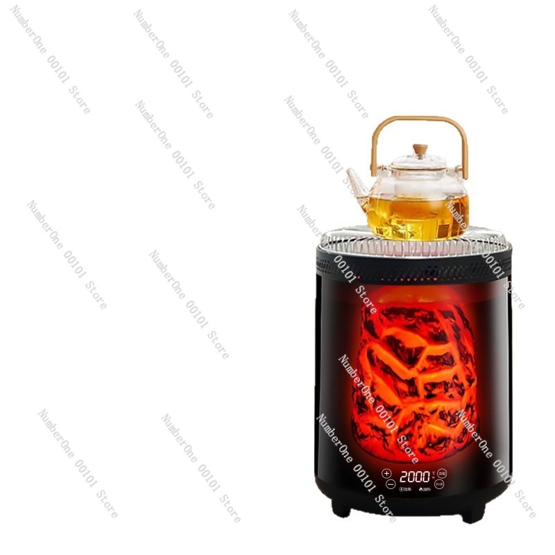 Home Cooking Heater - เครื่องทำความร้อนไฟฟ้าอัจฉริยะแบบเต็มรูปแบบ, เตาต้มชาอเนกประสงค์สำหรับการให้ความร้อนด้วยเปลวไฟอย่างรวดเร็ว, โซลูชันการทำอาหารและทำความร้อนภายในบ้าน