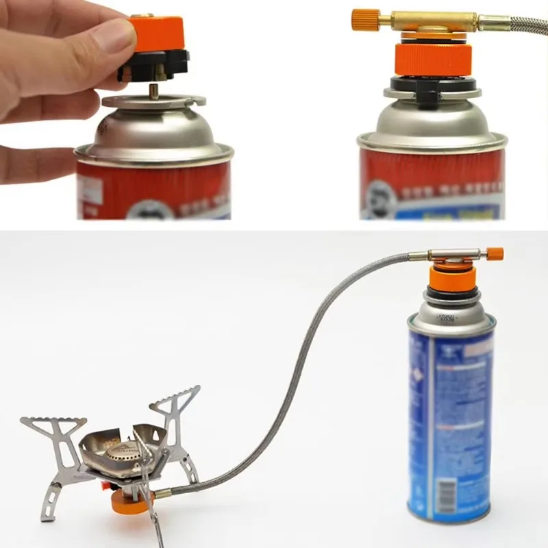 อะแดปเตอร์กระป๋องบิวเทนกลางแจ้ - Home Cooking Gas บทวิจารณ์และราคา