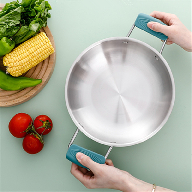 1 คู่ ที่จับหม้อซิลิโคนกันความ - Home Cooking Cookbook บทวิจารณ์และราคา
